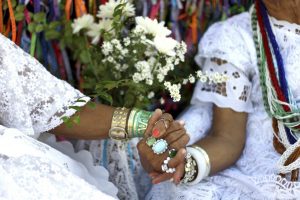 Visita da comitiva real de Oyó, Nigéria, aos terreiros de candomblé de Salvador. 2014. Governo do Estado da Bahia