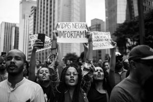 Manifestação pelo Dia da Consciência Negra. Avenida Paulista, São Paulo, 20/11/2020. BuzzFeed