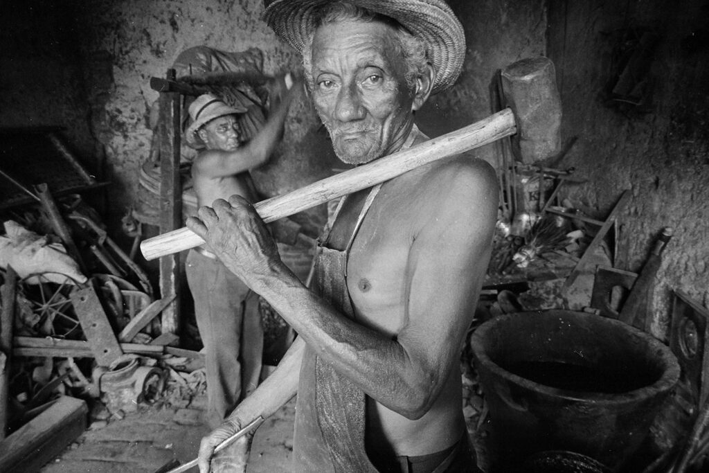 Família do ferreiro Seu Venâncio, Fortaleza, CE, 1992