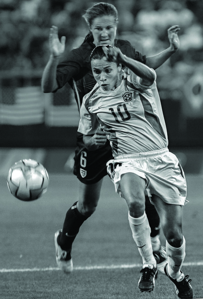 Marta no jogo da seleção brasileira feminina, jogos olímpicos, Rio de Janeiro, RJ, 2016