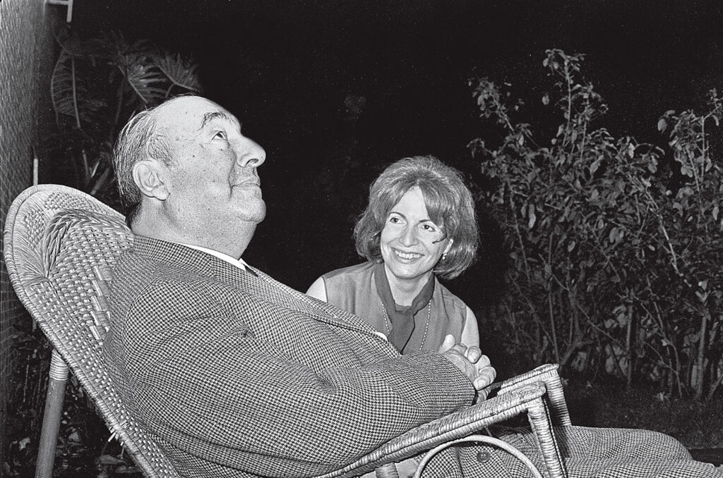 Pablo Neruda e sua esposa Matilde Urrutia, Rio de Janeiro, 1968